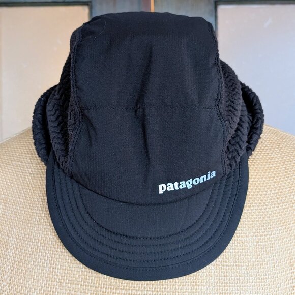 PATAGONIA | Winter Duckbill Running Cap | Black | One-Size - Picture 4 of 6